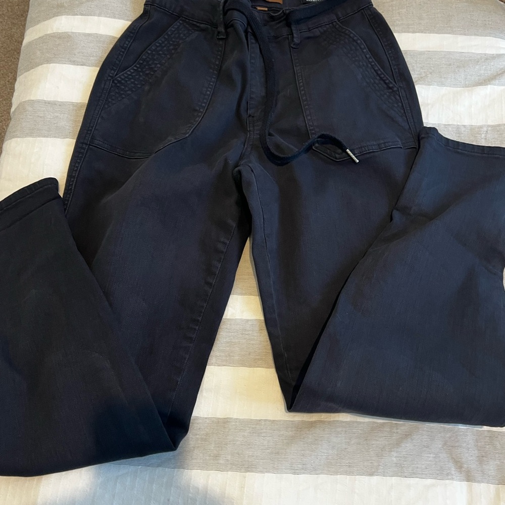 Judy Blue navy denim joggers